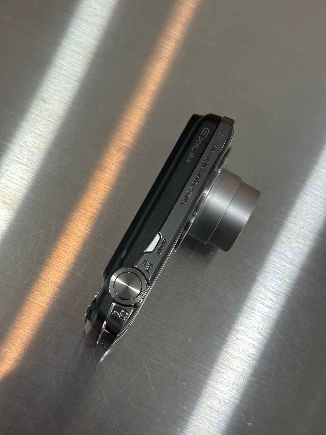 배터리2개/날짜표시)카시오 엑슬림 ex-z2 크롬실버 빈티지디카 상품이미지6