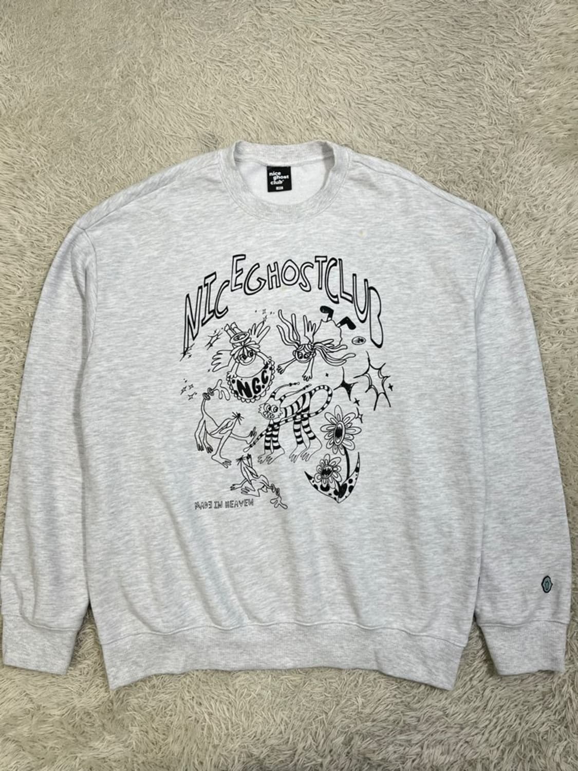 나이스 고스트 클럽 맨투맨/#2846 상품이미지1