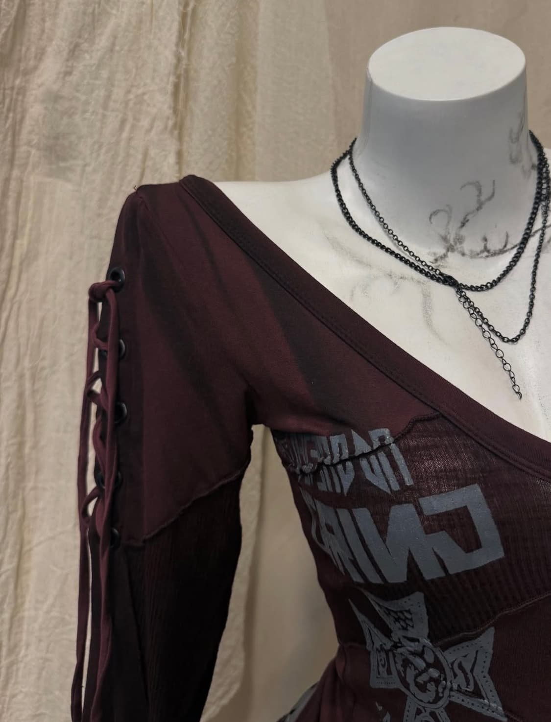 Salvage Twoway Lettering Detail Sleeve 상품이미지2