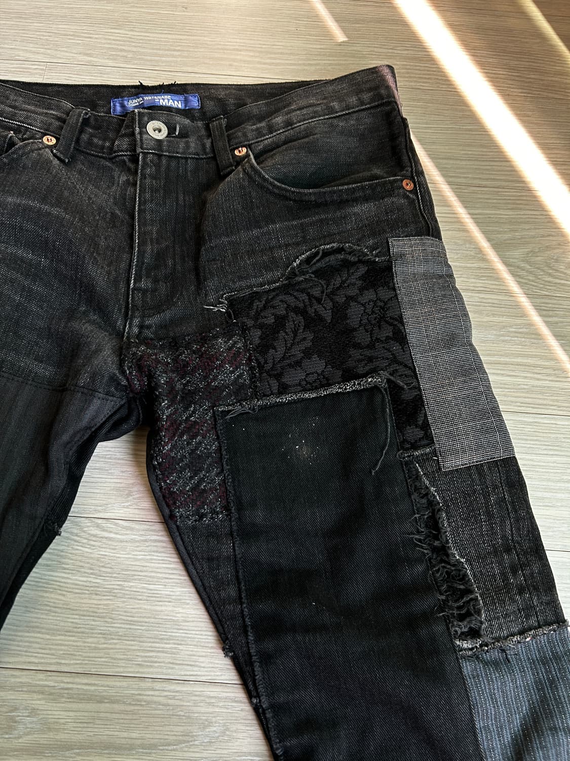 준야 와타나베 패치워크 데님 상품이미지6