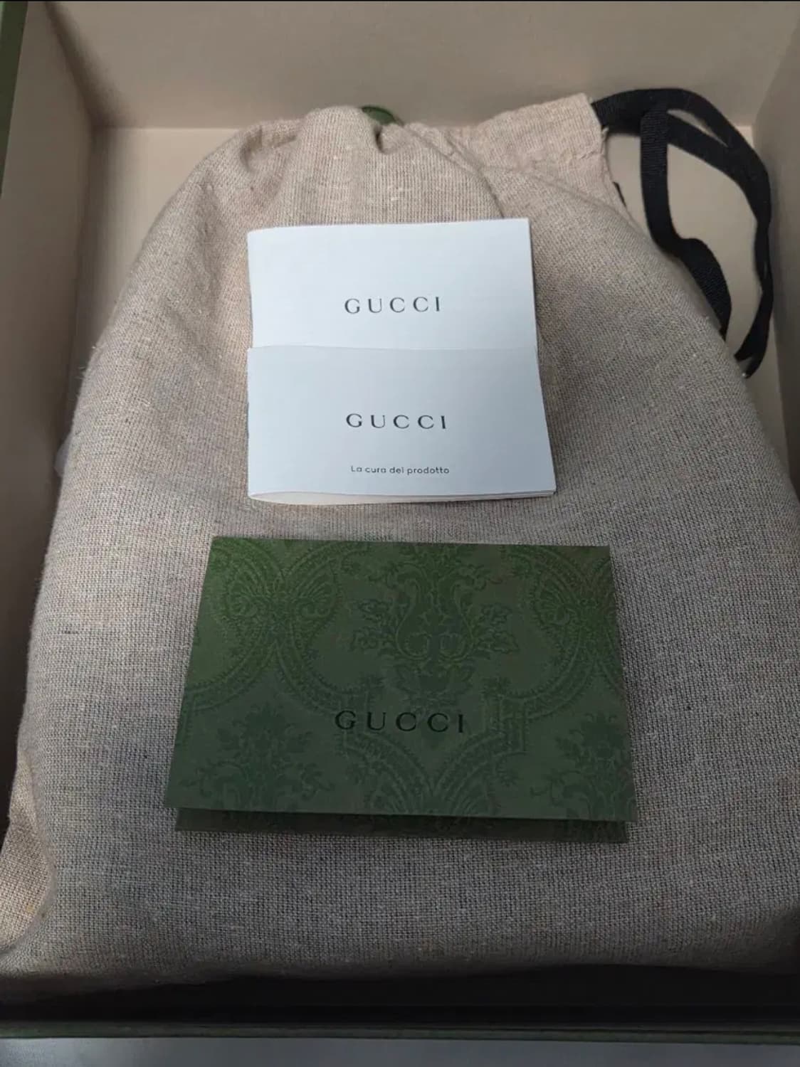 구찌 GG 마몽 하프문 미니 숄더백 블랙 상품이미지5