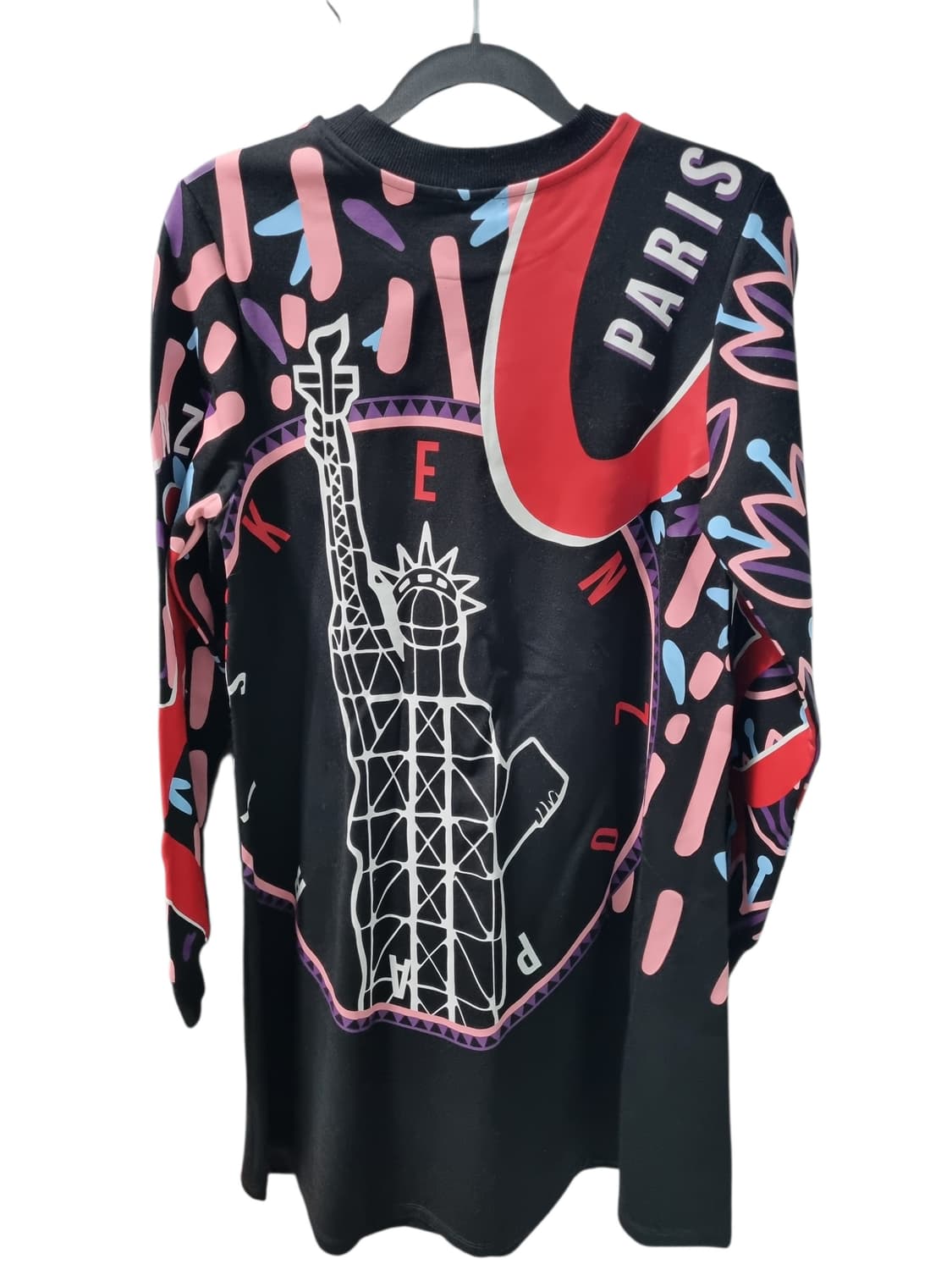 KENZO 겐조키즈 블랙 프린팅 원피스 144 상품이미지2