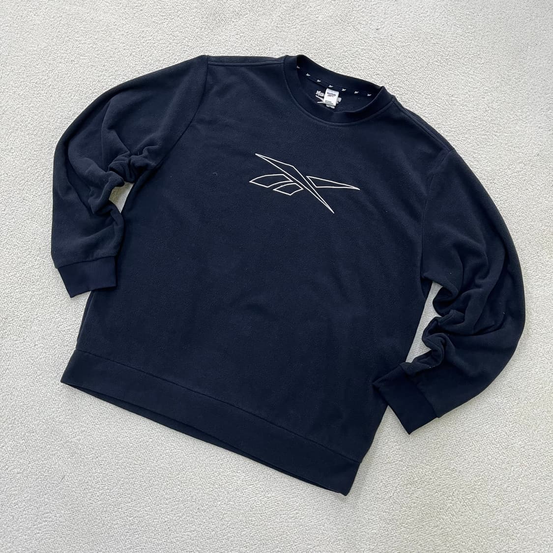 2XL 리복 빅로고 플리스 맨투맨 0325M 상품이미지1