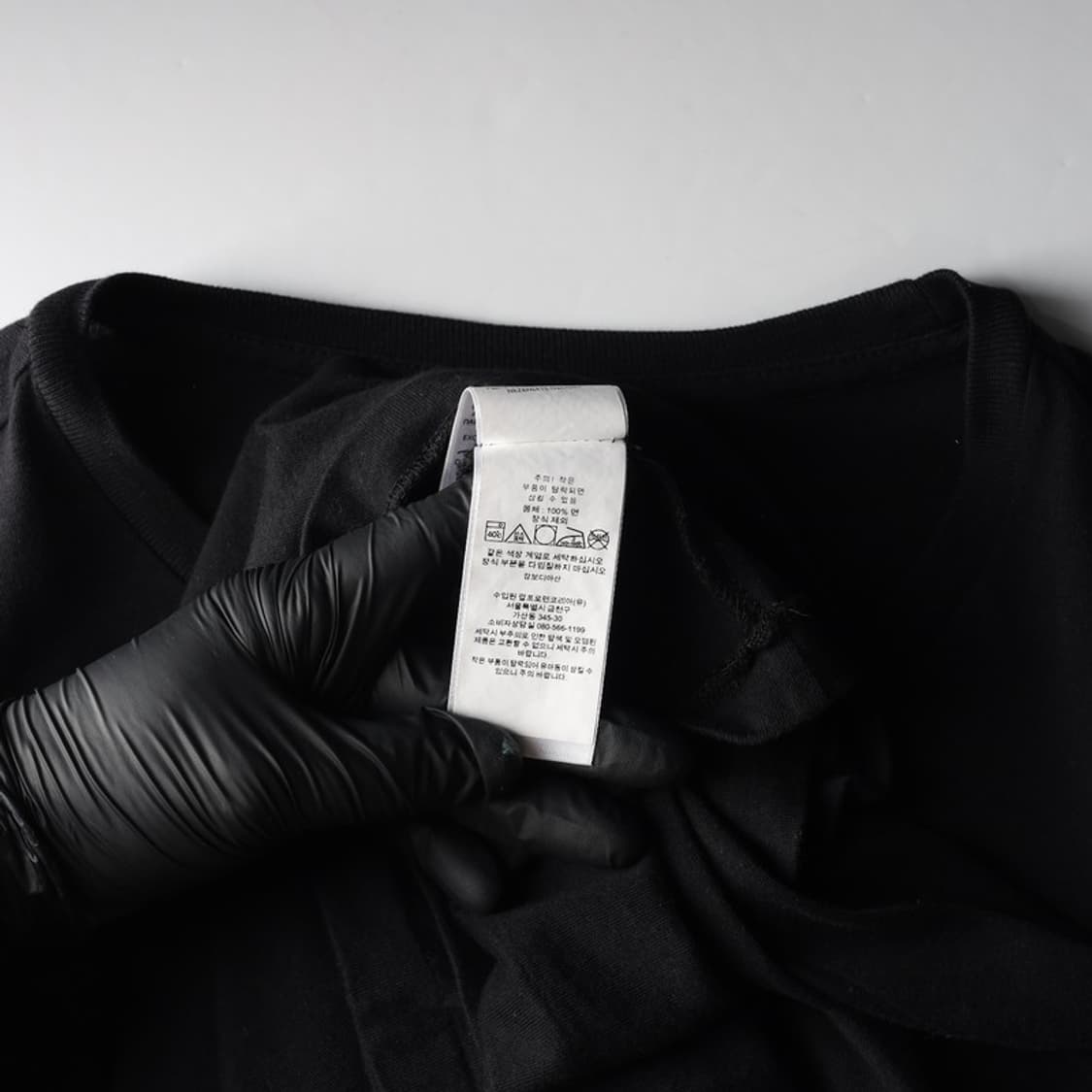 폴로 랄프로렌 레드 포니 블랙 반팔 티셔츠 L 상품이미지6