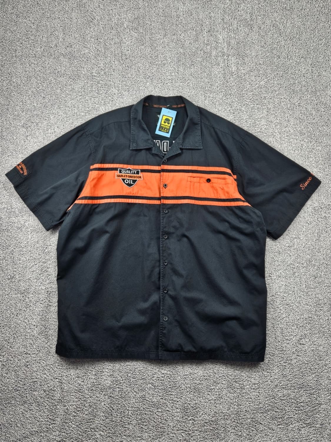 할리데이비슨 바이커 하프 반팔 셔츠 ( 2XL 추정 ) / 11820 상품이미지3