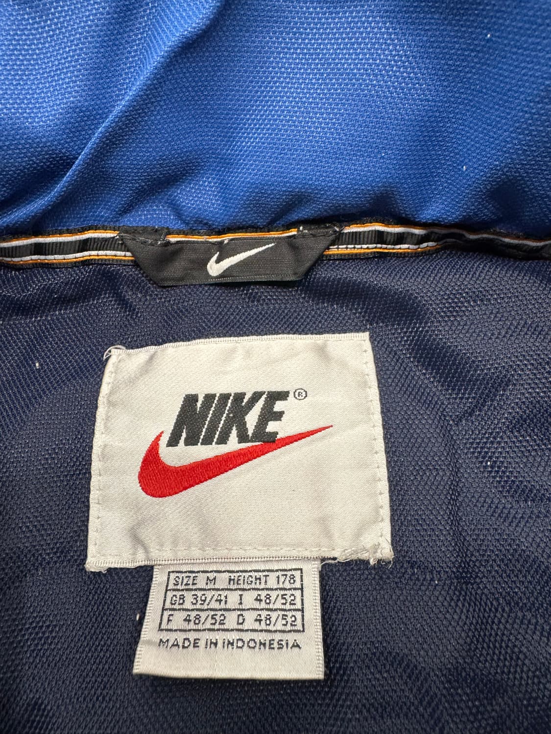 M)90’s 나이키 스우시 빈티지 올드스쿨 아노락점퍼 상품이미지4