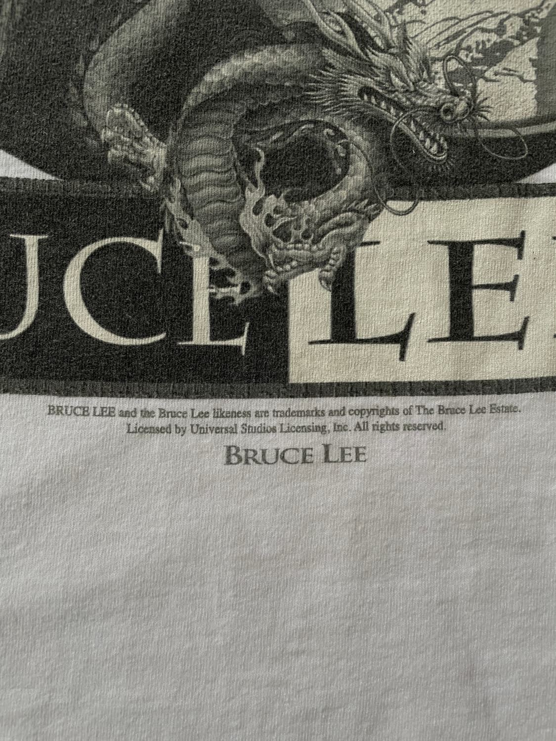 90s Bruce Lee Official Merchandise T-shi 상품이미지7