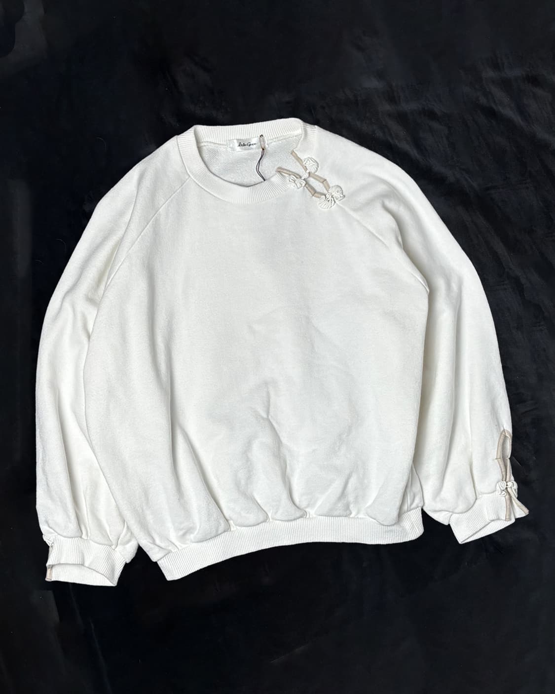 일본빈티지 매듭 맨투맨 상품이미지1