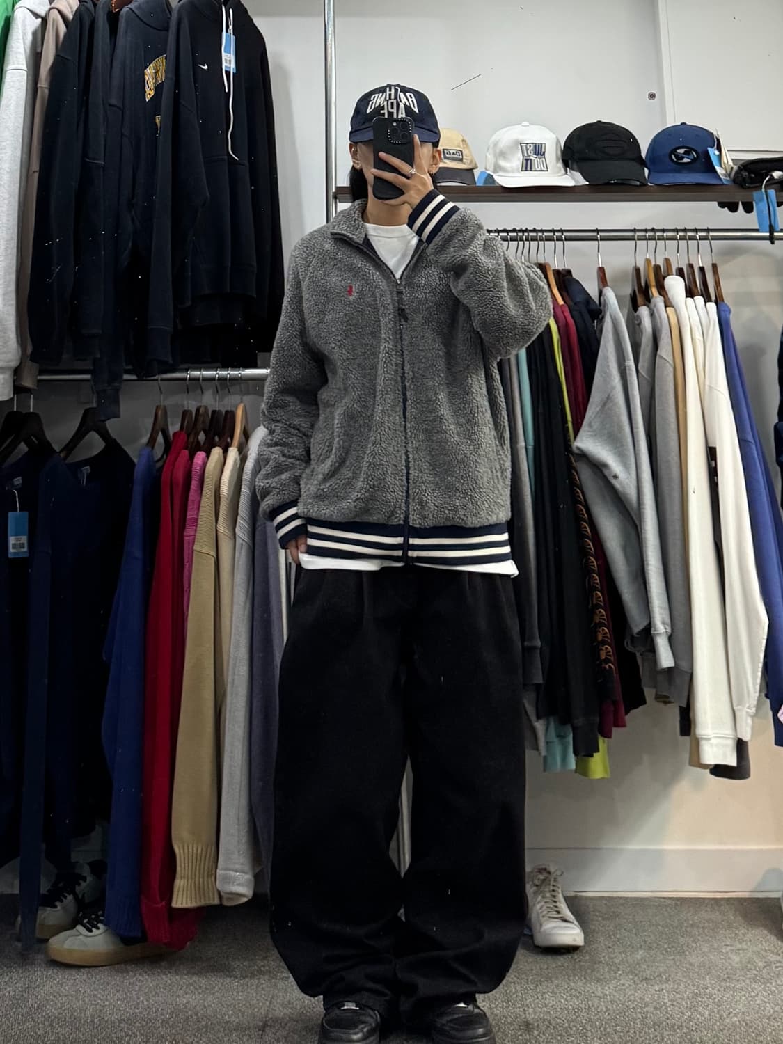 폴로 랄프로렌 셰르파 딥파일 플리스 자켓 상품이미지7