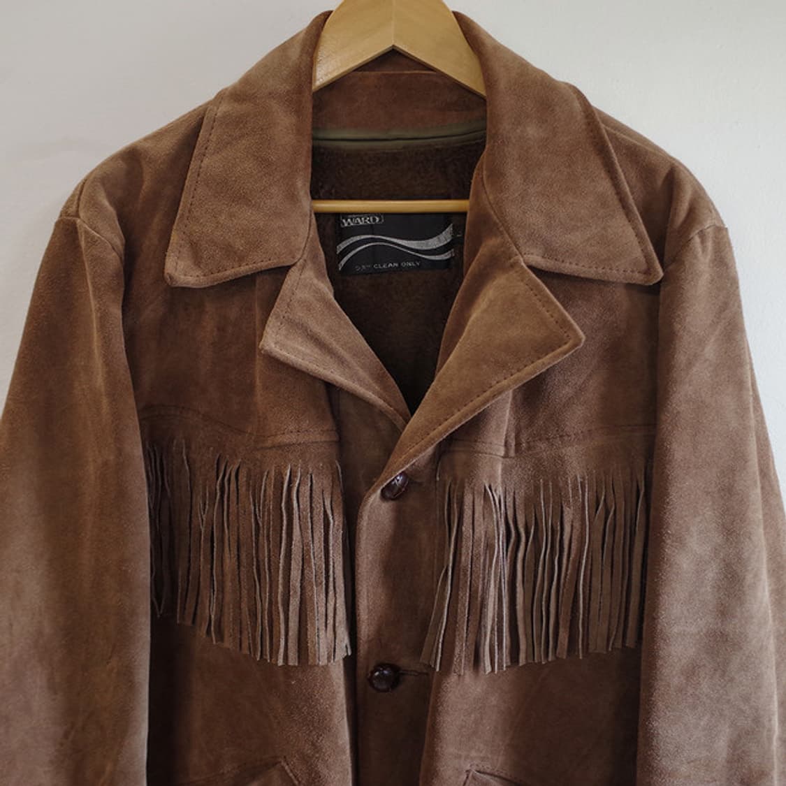 70’s Montgomery Ward Suede Fringe Jacket 상품이미지2