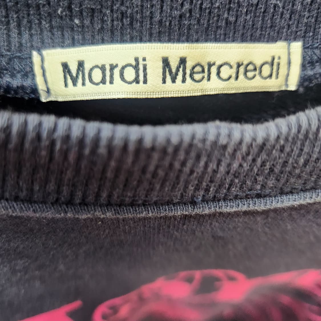마르디 메크르디 빅로고 맨투맨 2XL 상품이미지5