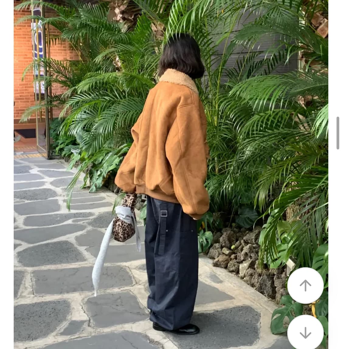 남녀공용 스웨이드 무스탕 상품이미지3