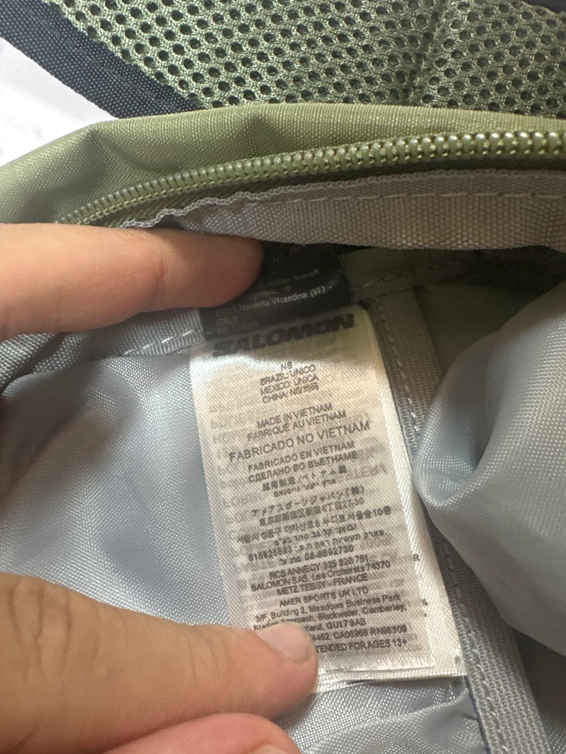 ㄹㅍ/Salomon x MM6 백팩 판매합니다 상품이미지5