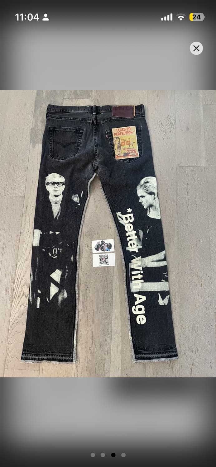 better with age derby pleated jeans 상품이미지3