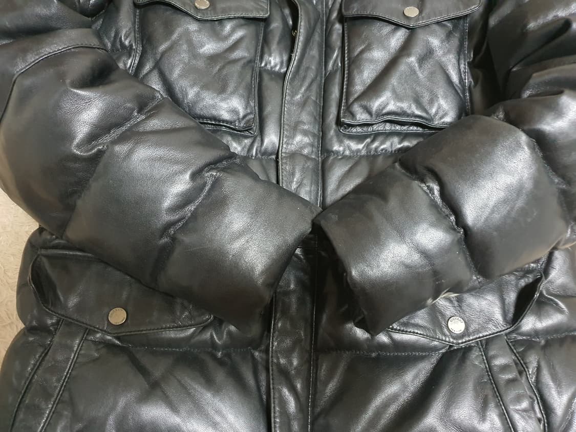 오야니 양가죽 구스다운 패딩 자켓  사이즈 100 상품이미지3