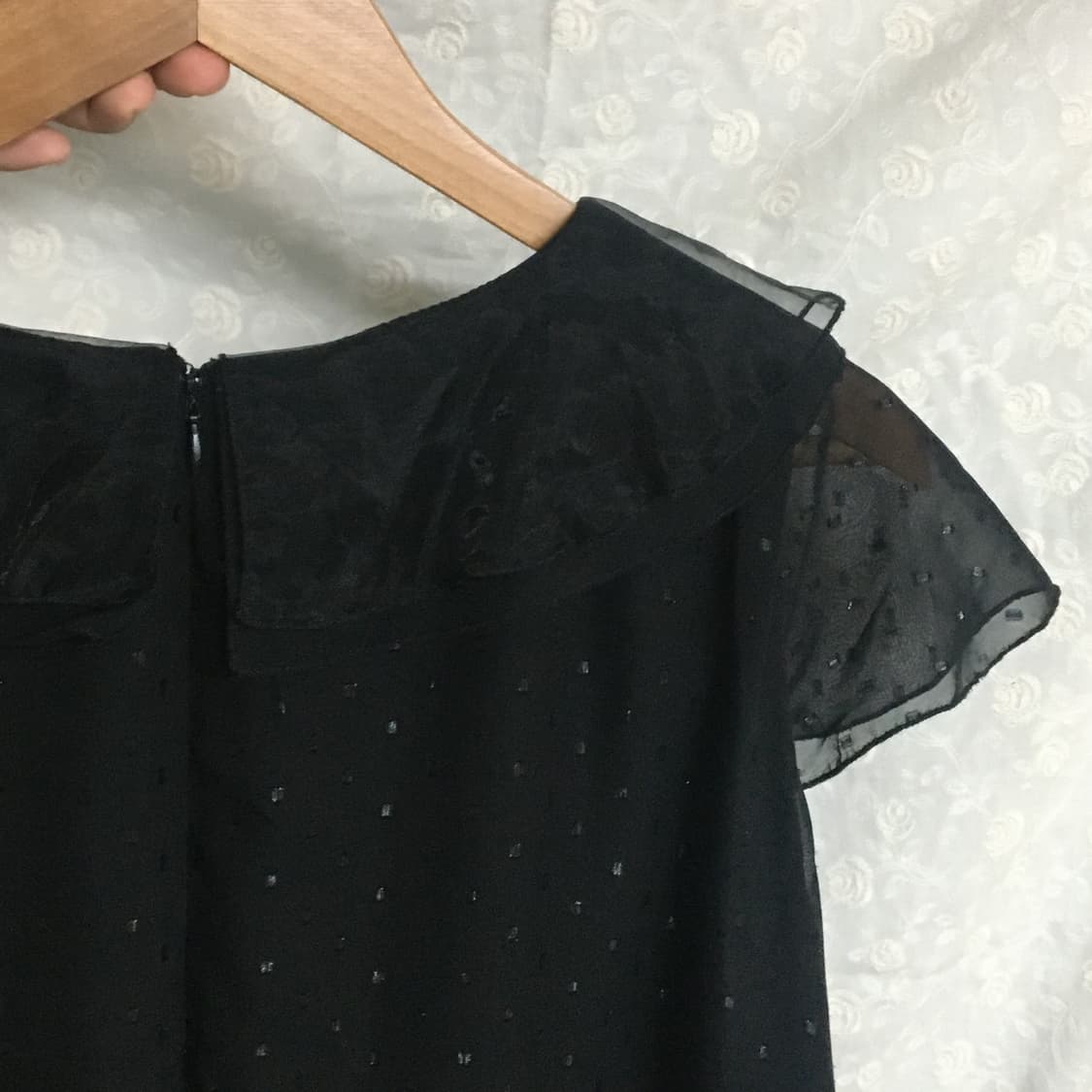 오간자미니블랙드레스 상품이미지9