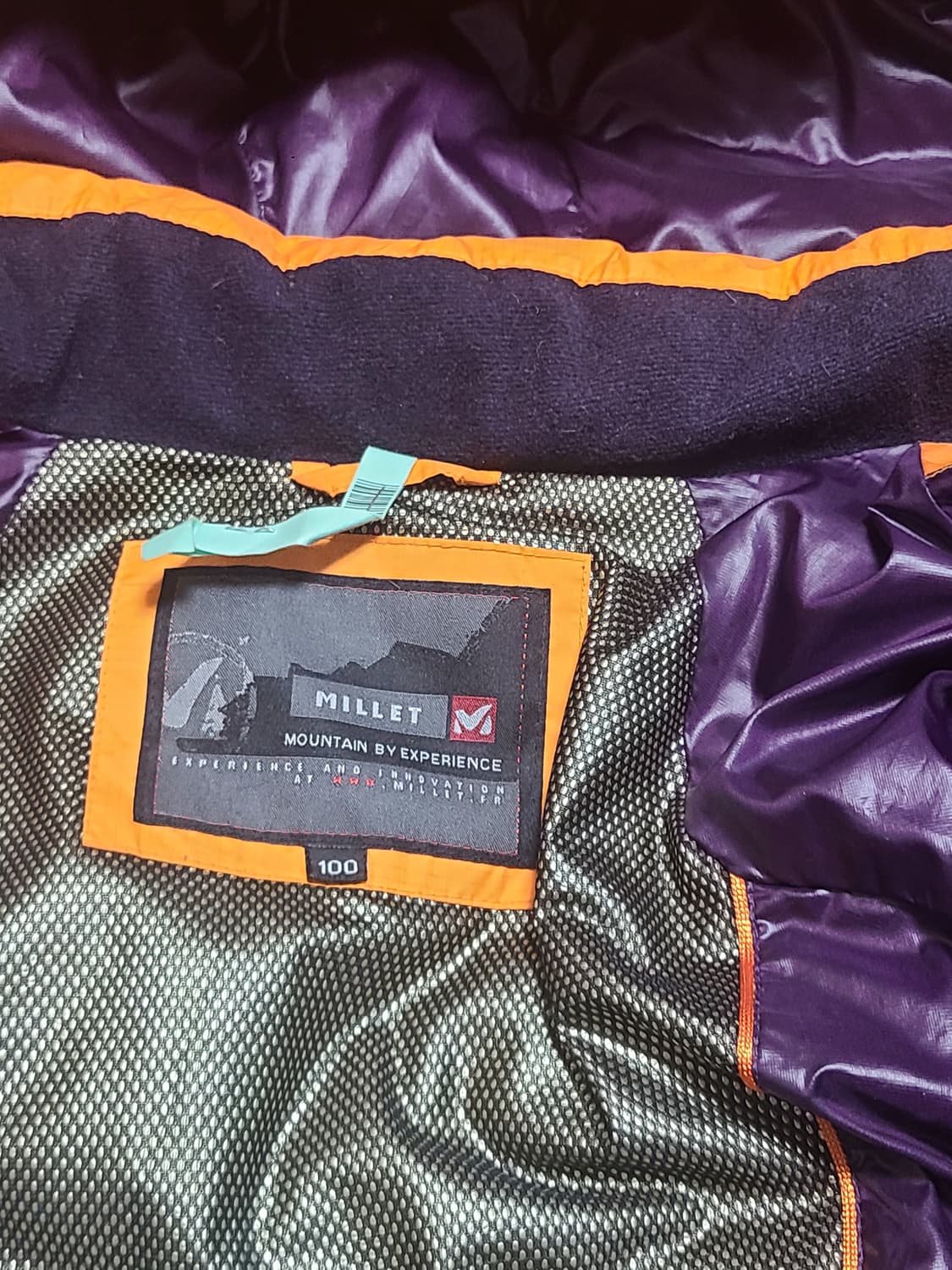 밀레 덕다운 여성 패딩  100L  로 90-95  적당 상품이미지6