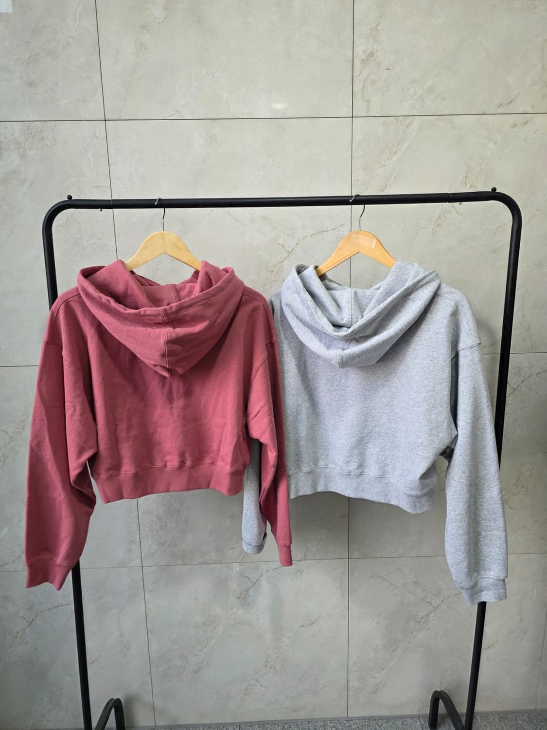 스트릿웨어 크롭후드티 상품이미지7