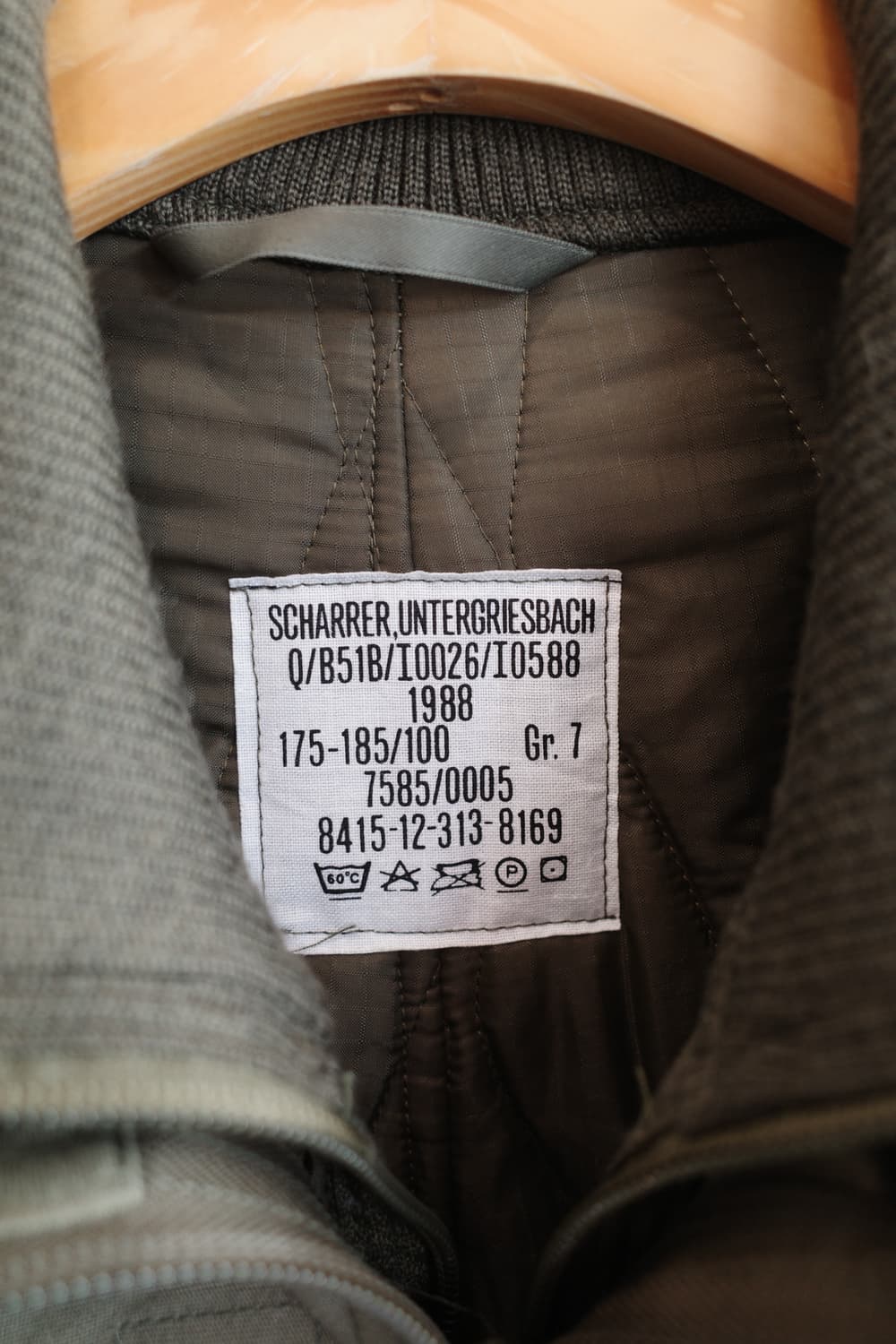 SCHARRER 독일군 밀리터리 점프수트 (내피존재)  상품이미지3