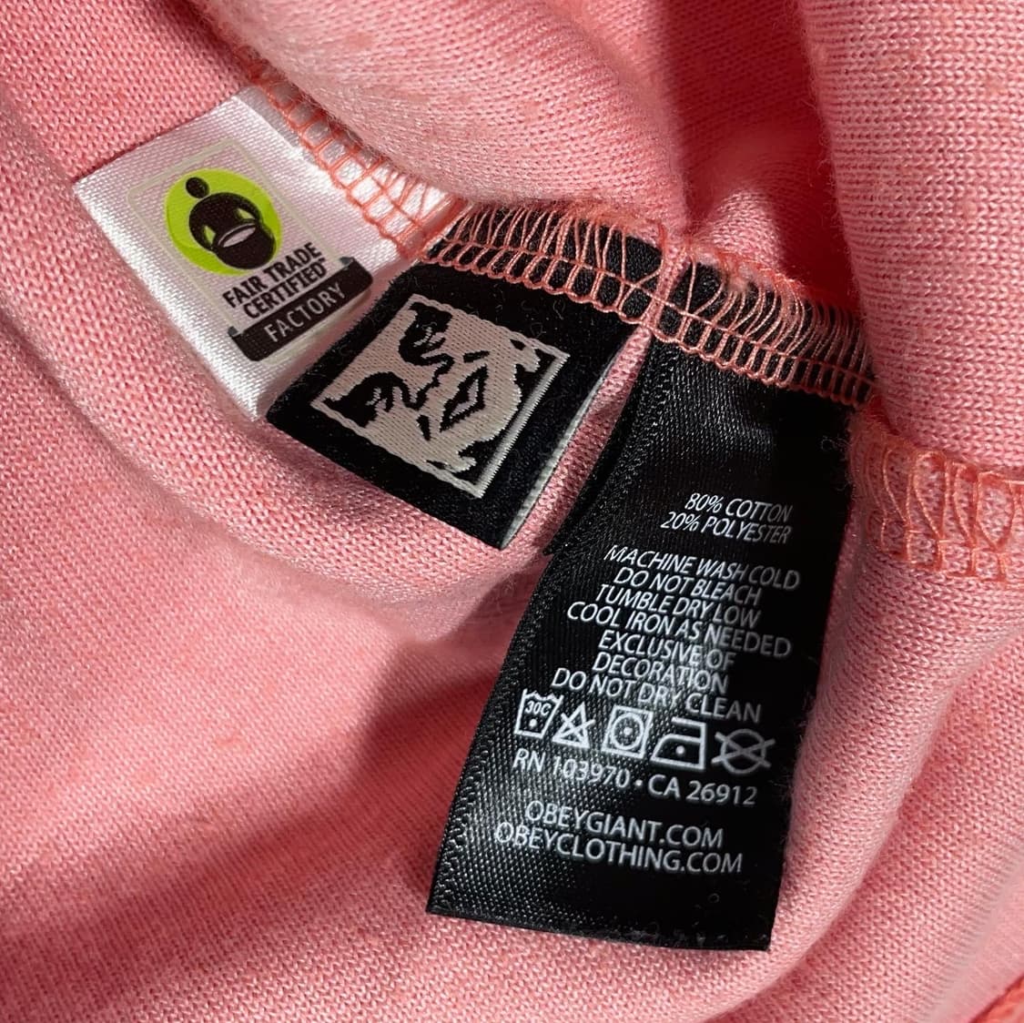 OBEY velvet short sleeve shirt 상품이미지6