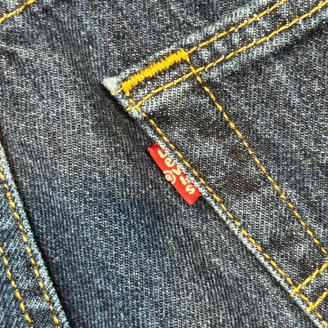 32inch) 리바이스 501 버튼플라이 진청 데님 청바지 상품이미지4