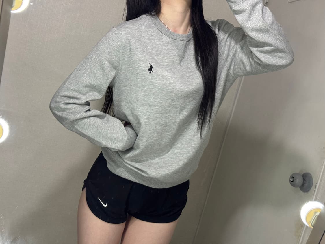  정품 폴로 그레이 맨투맨 🩶 상품이미지1