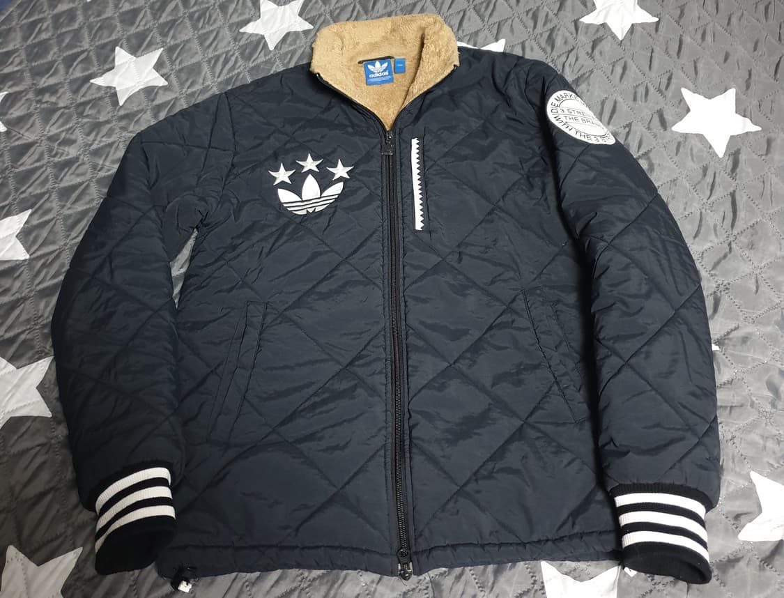 아디다스 파이어버드 퀄트 패디드 자켓 블랙 (M) 상품이미지1