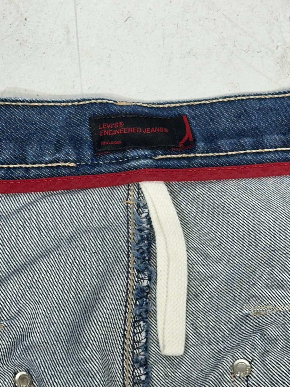리바이스 중청 엔지니어드 페인팅 데님 팬츠 청바지  상품이미지7