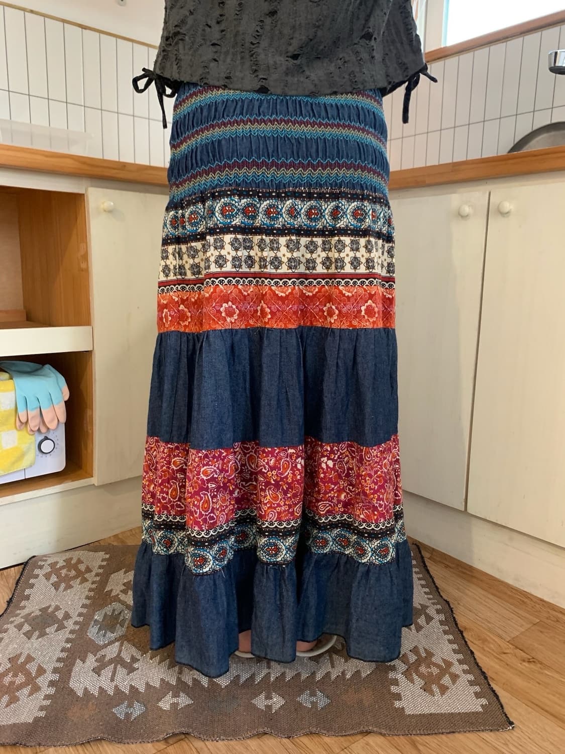 ethnic maxi skirt 상품이미지4