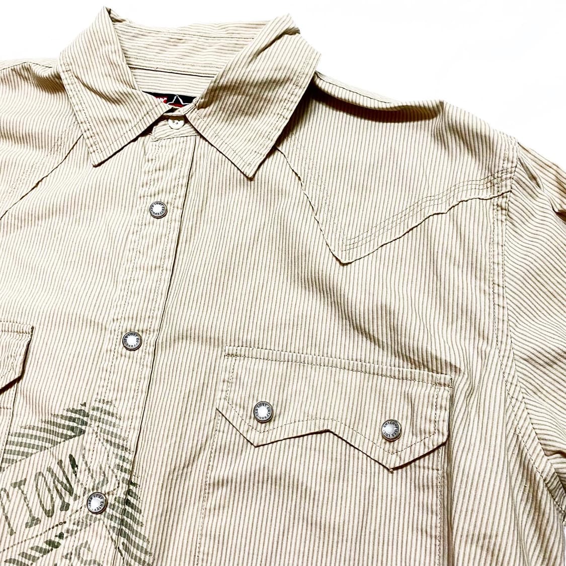 Lost Enterprises - 프린팅 웨스턴 셔츠 상품이미지3