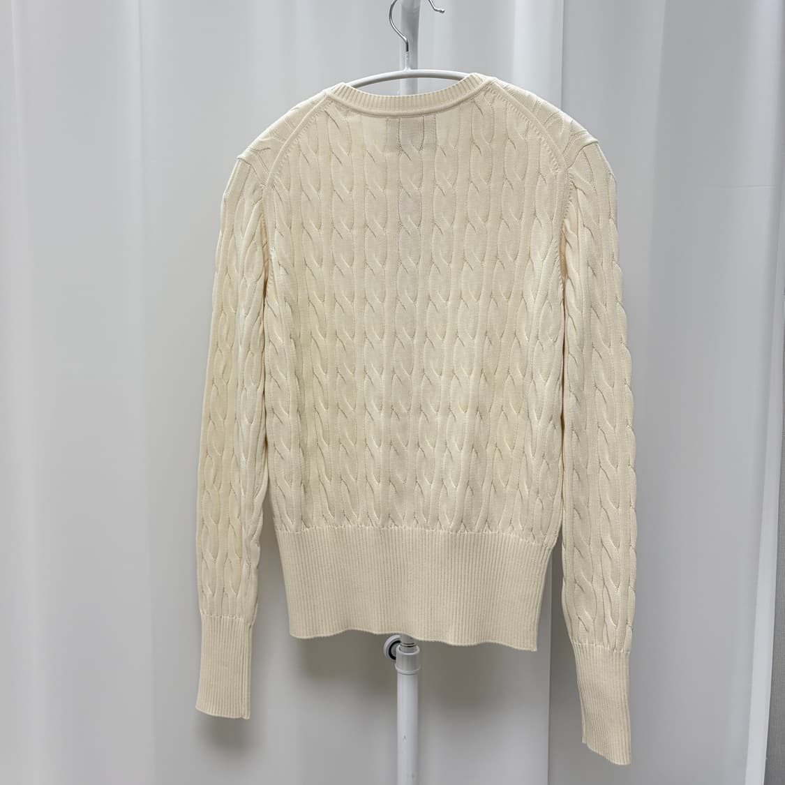 새상품 비비안웨스트우드 레드라벨 코튼 케이블 가디건 상품이미지7