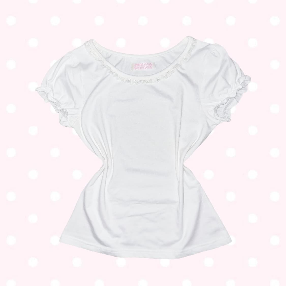 초희귀 tralala 트랄라라 히메갸루 레이스 탑 라떼갸루 리즈리사계 상품이미지3