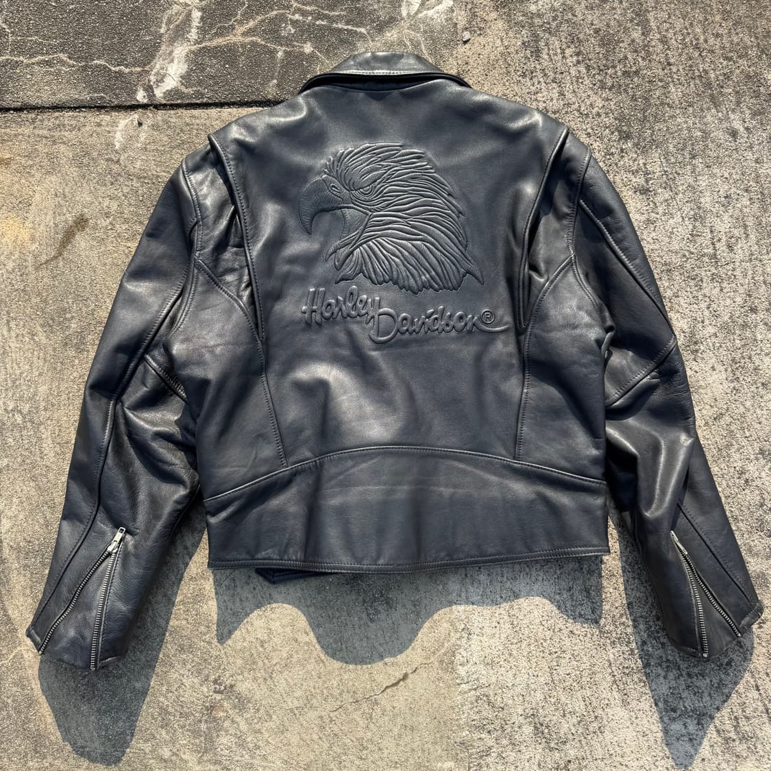 [M] Harley Davidson 할리데이비슨 라이더 가죽 자켓 상품이미지3