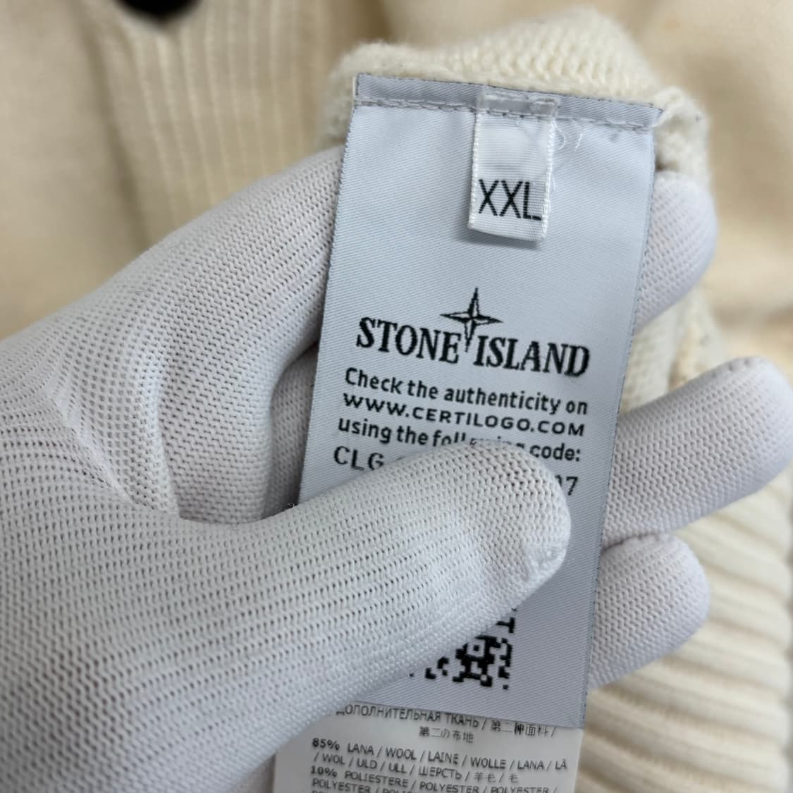[XXL]스톤아일랜드 이중 니트집업 상품이미지4
