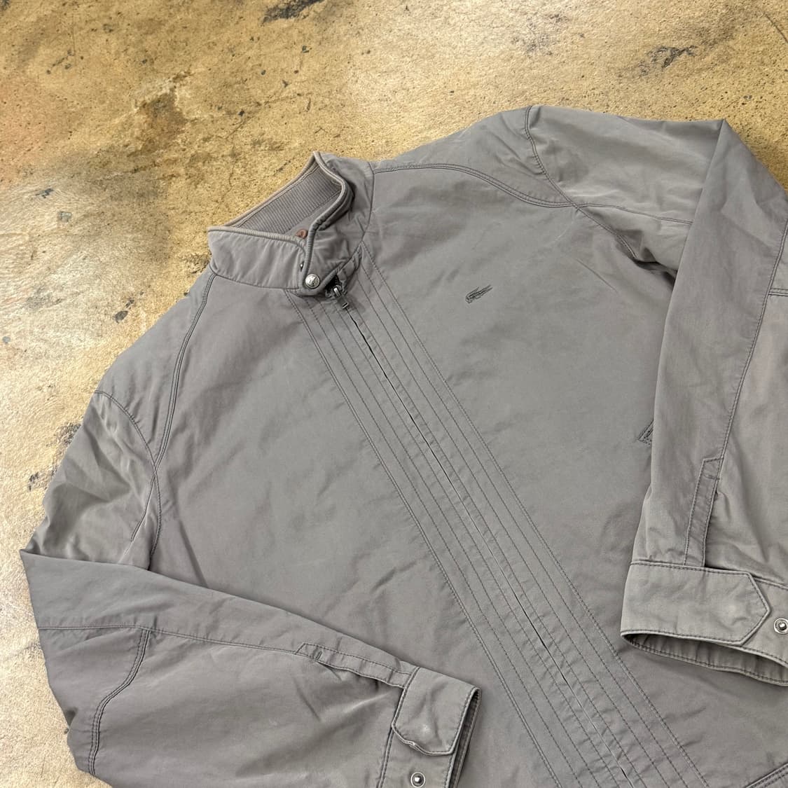 [정품/105] 라코스테 스탠드 카라 점퍼 그레이 b16 상품이미지1
