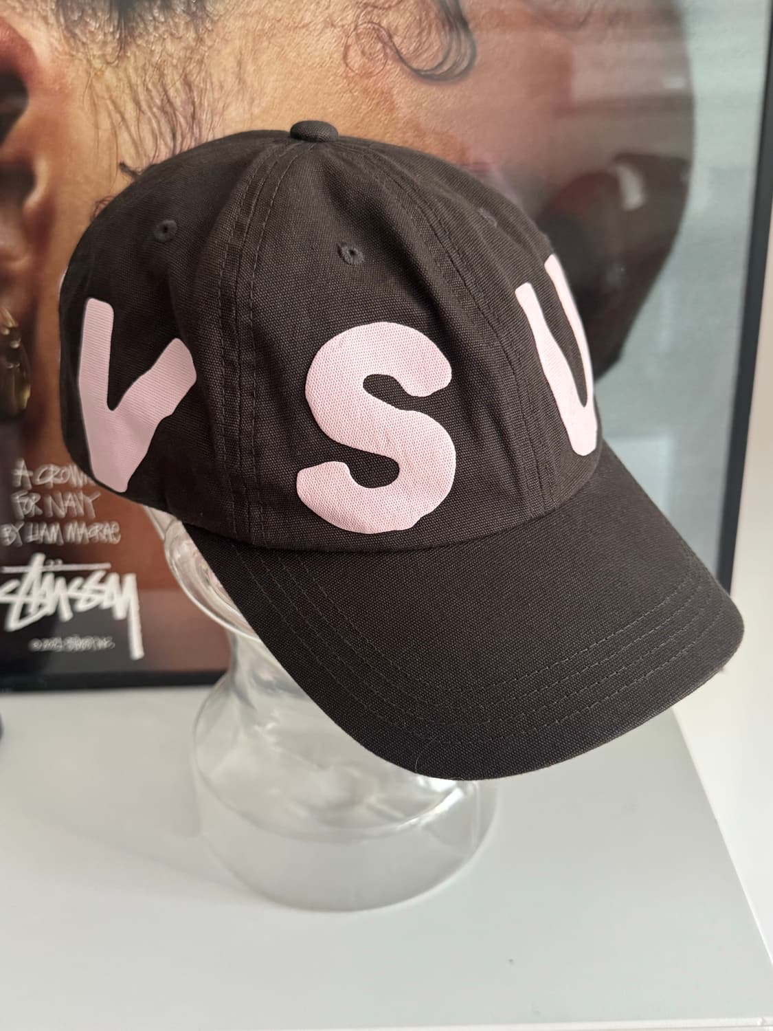 썬러브 브라운 모자 상품이미지1