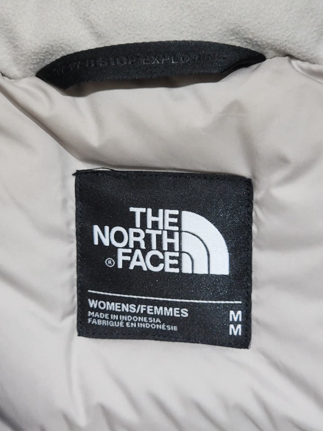(M) 노스페이스 거위털 롱패딩 점퍼 화이트 구스다운 패딩코트  상품이미지3