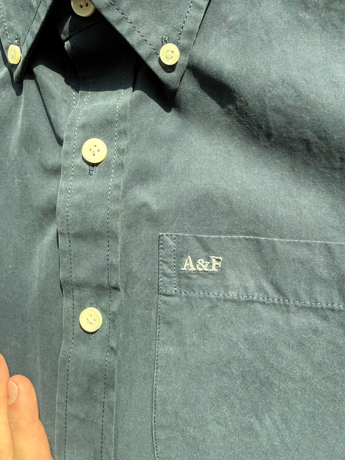 네이비 아베크롬비 셔츠 상품이미지4