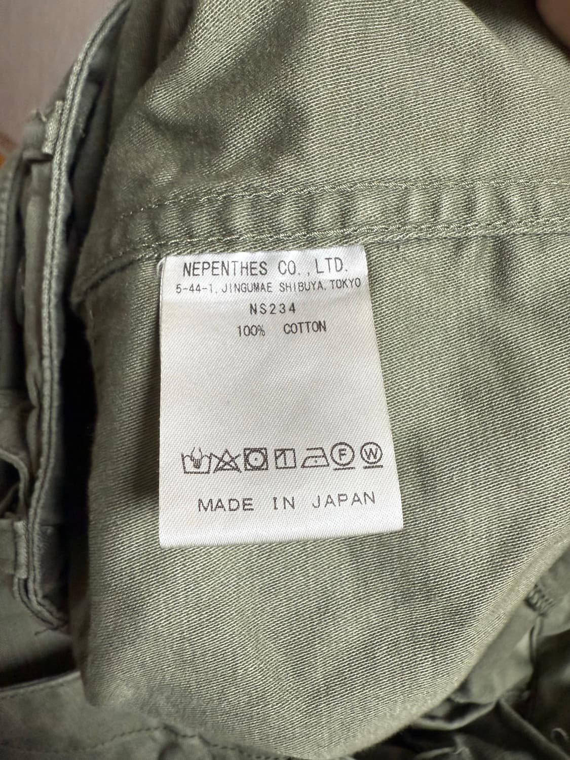 (XS) Needles H.D. fatigue pants Olive 상품이미지10