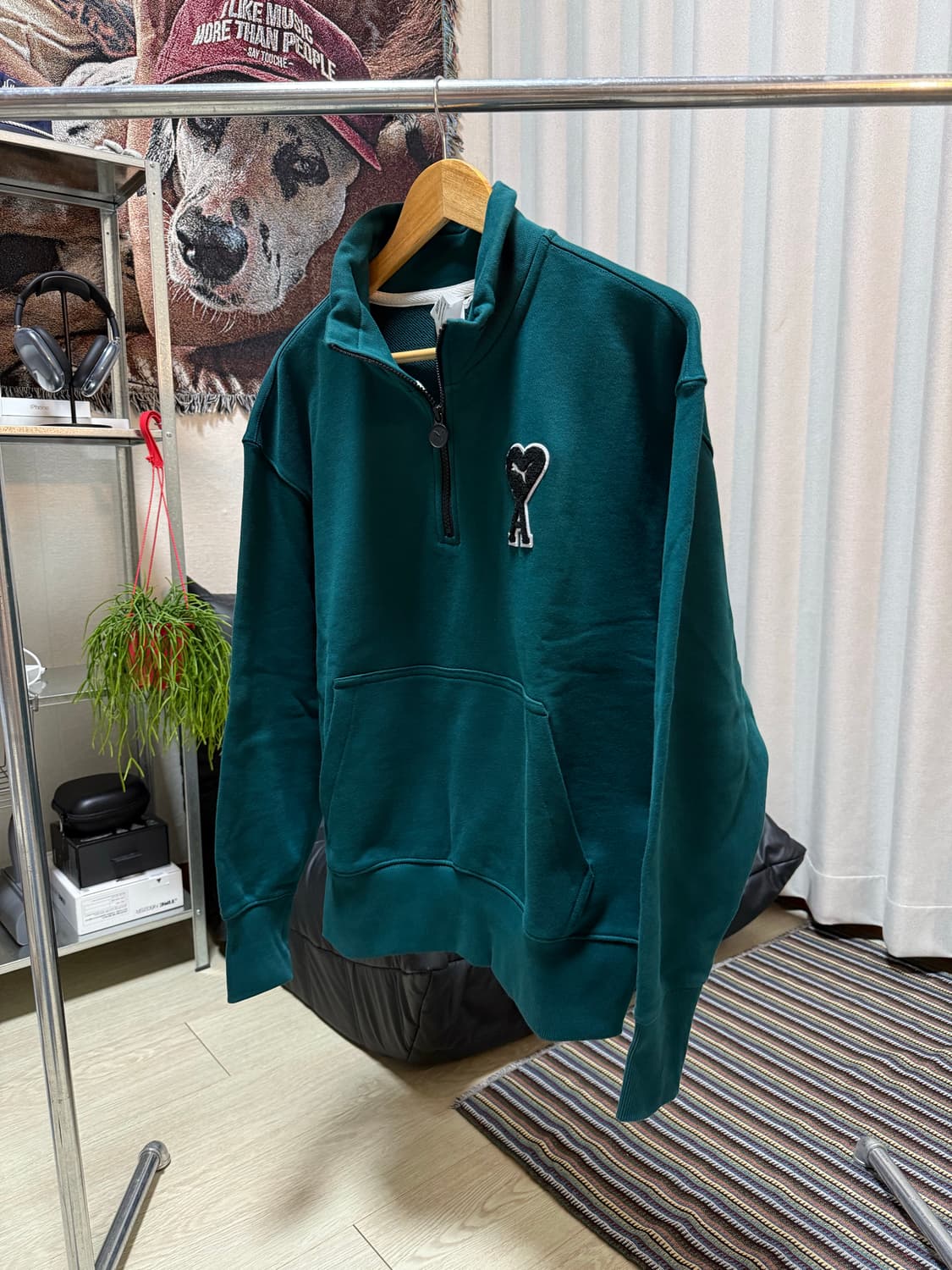 퓨마 아미 하프집업 상품이미지1