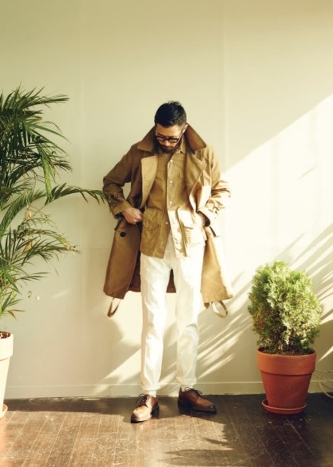 스펙테이터 덱 트렌치 코트, M 상품이미지3