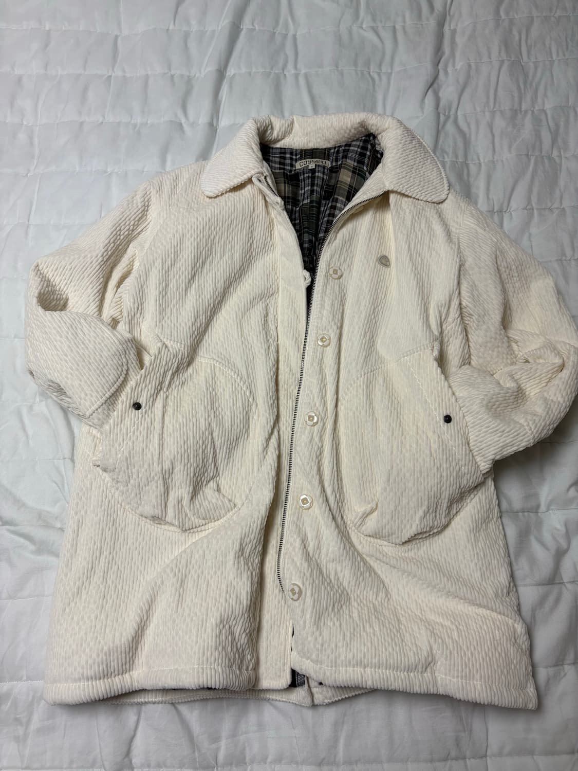 COYSEIO ROUND COLLAR COZY BOMBER 상품이미지1