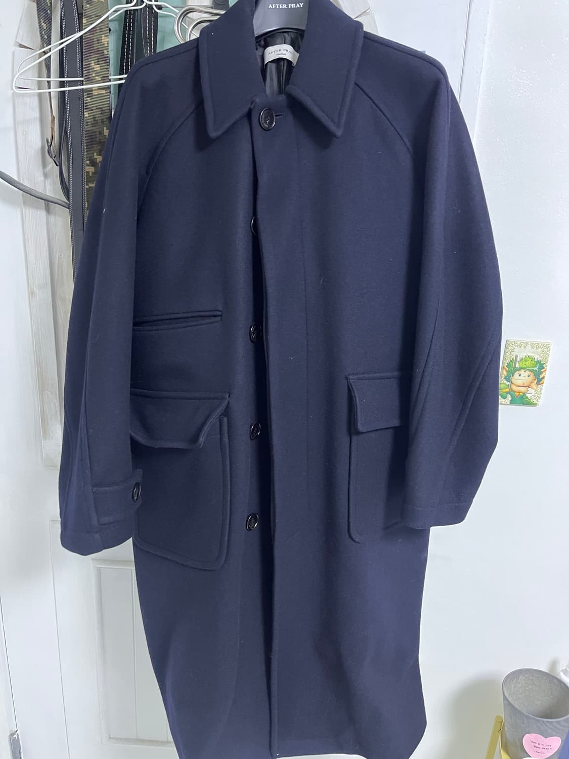 애프터 프레이 투어리스트 발마칸 코트 팝니다(M) 상품이미지1