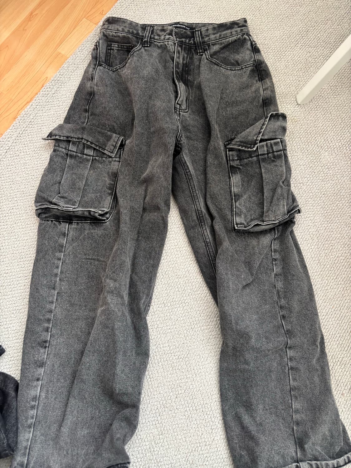 어반드레스 그레이 카고팬츠 상품이미지1