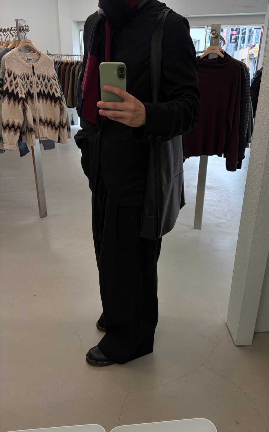 꼼데가르송 셔츠 머플러 상품이미지1