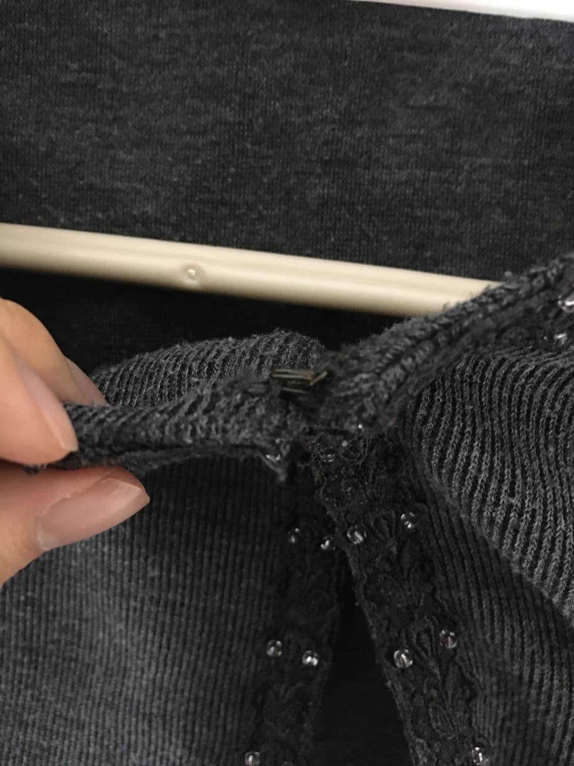 차콜 빈티지 가디건 상품이미지6