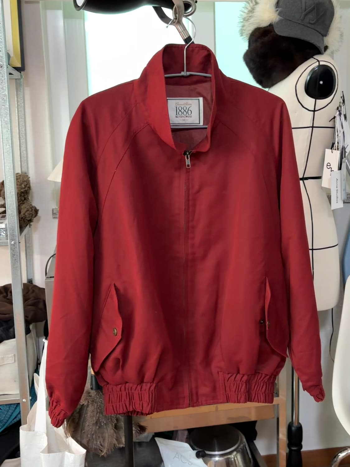 생로랑 리버시블 블루종 자켓 상품이미지1