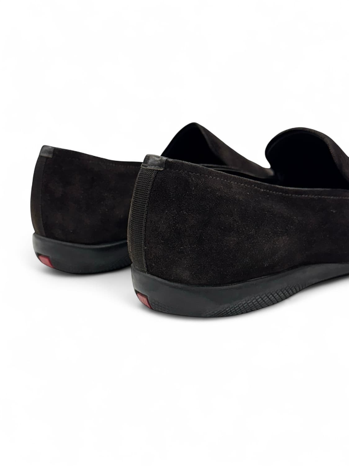 Prada 90s Classic square Suede Loafer 상품이미지7
