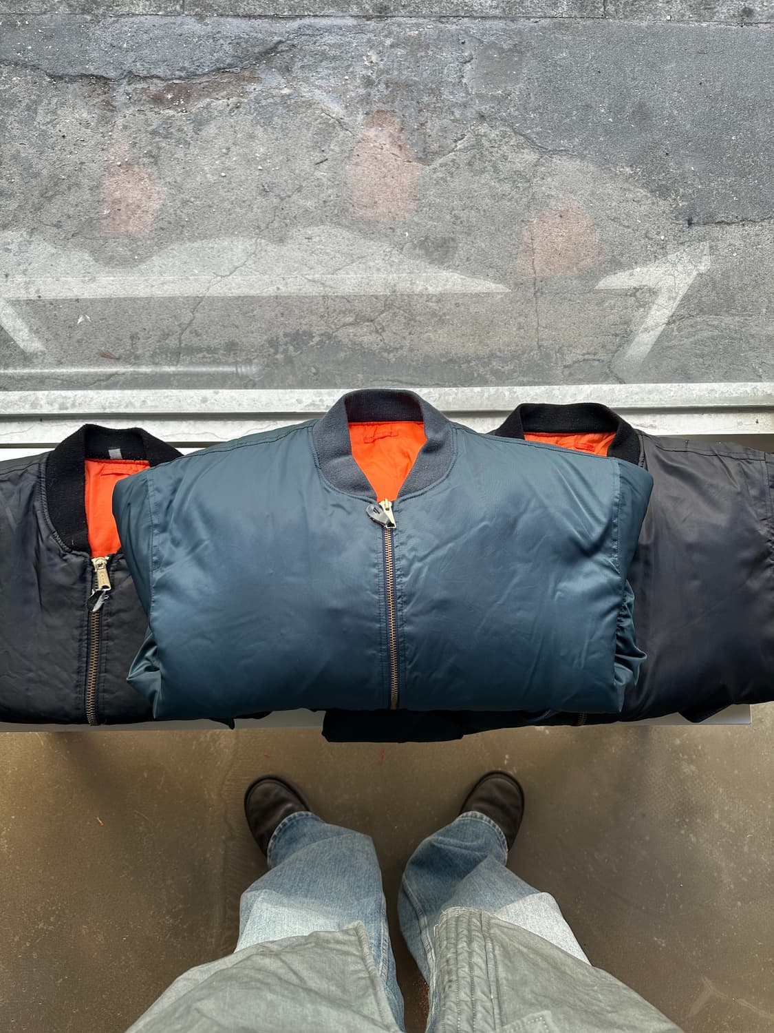 vintage basic ma-1 마원 상품이미지3