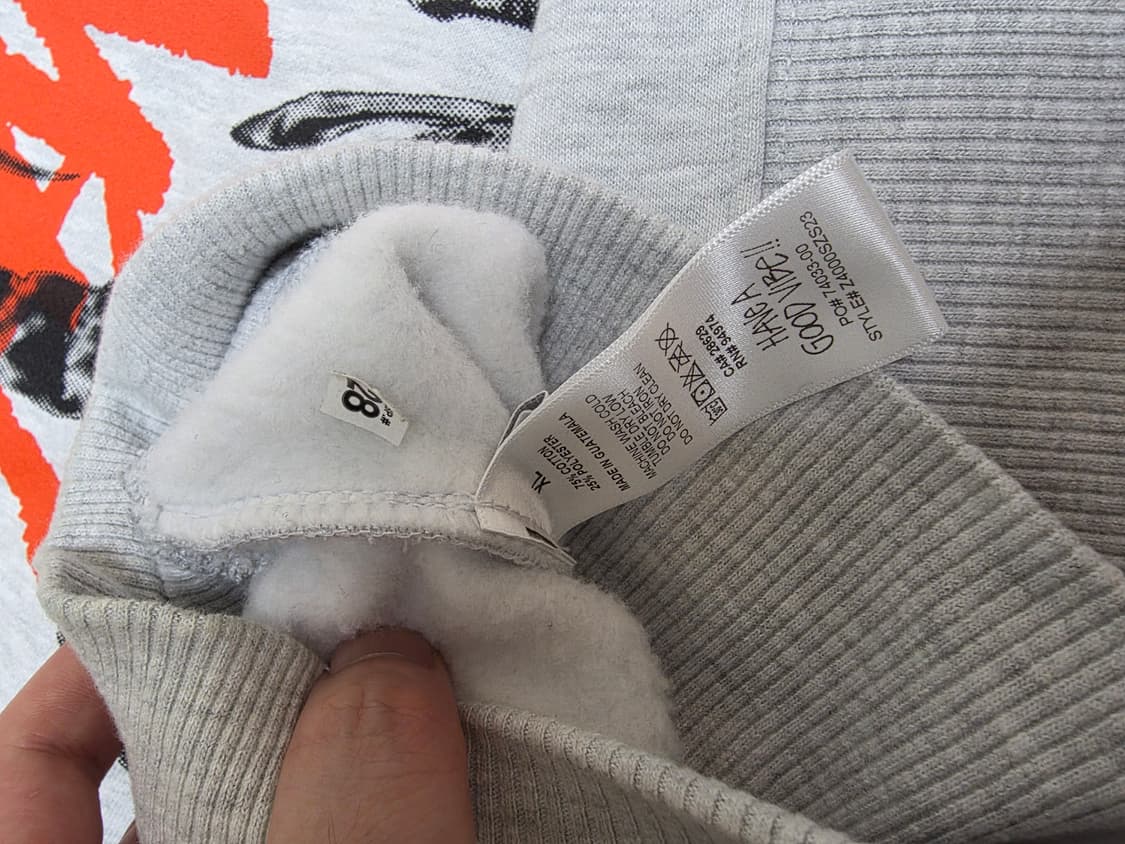 [XL] STUSSY 스투시 스콜피온 후드집업 그레이 상품이미지5